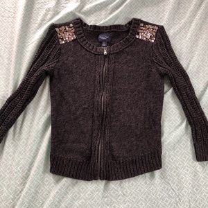 American Eagle Zip-Up Cardigan